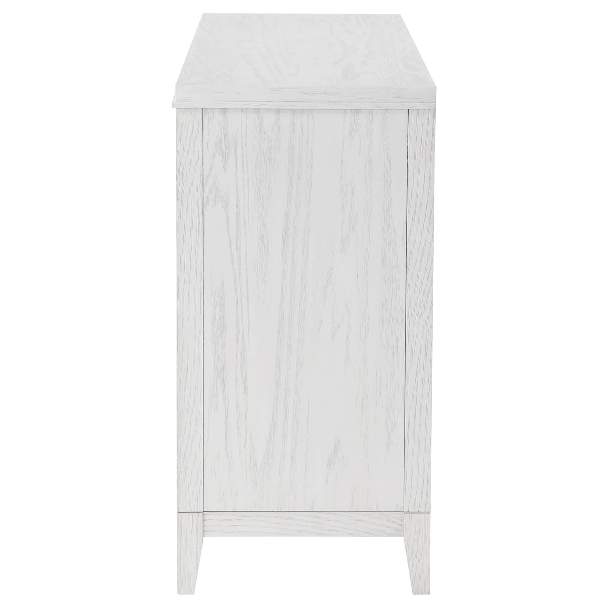 Marielle Distressed White 6-Drawer Bedroom Dresser from Coaster - Luna Furniture