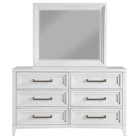 Marielle Distressed White Bedroom Set from Coaster - Luna Furniture
