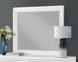 Marielle Distressed White Dresser Mirror (Mirror Only) from Coaster - Luna Furniture