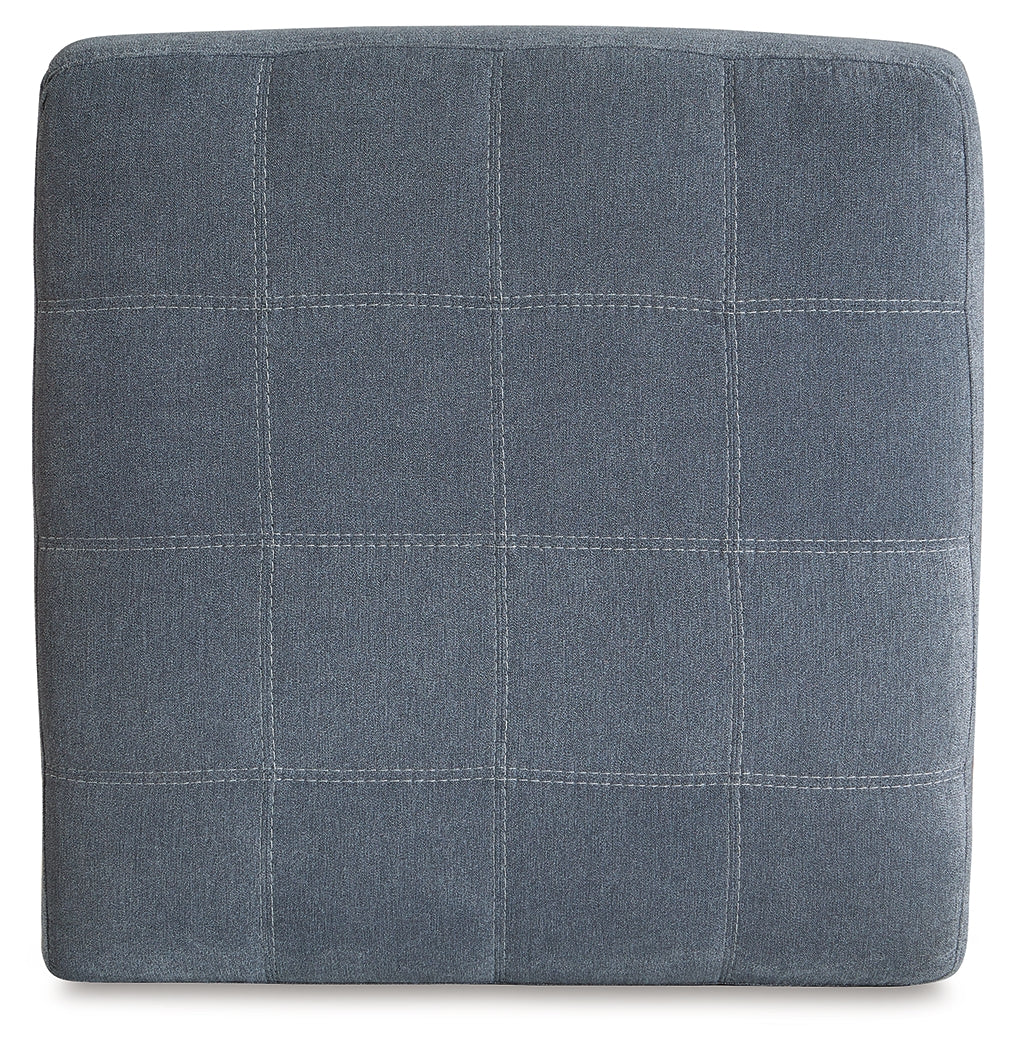 Marleton Denim 2-Piece Sectional with Ottoman from Ashley - Luna Furniture