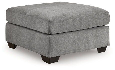 Marleton Gray 2-Piece Sectional with Ottoman from Ashley - Luna Furniture