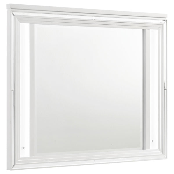 Marmore White LED Dresser Mirror (Mirror Only)