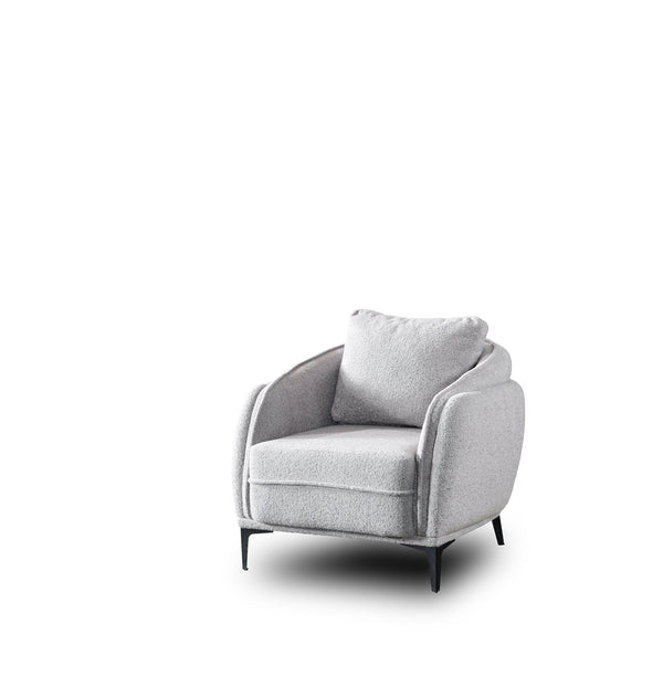 Marsilya Chair in Grey