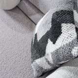 Marsilya Stationary Loveseat in Grey from Furnia - Luna Furniture