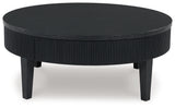 Marstream Black Coffee Table from Ashley Furniture - Luna Furniture