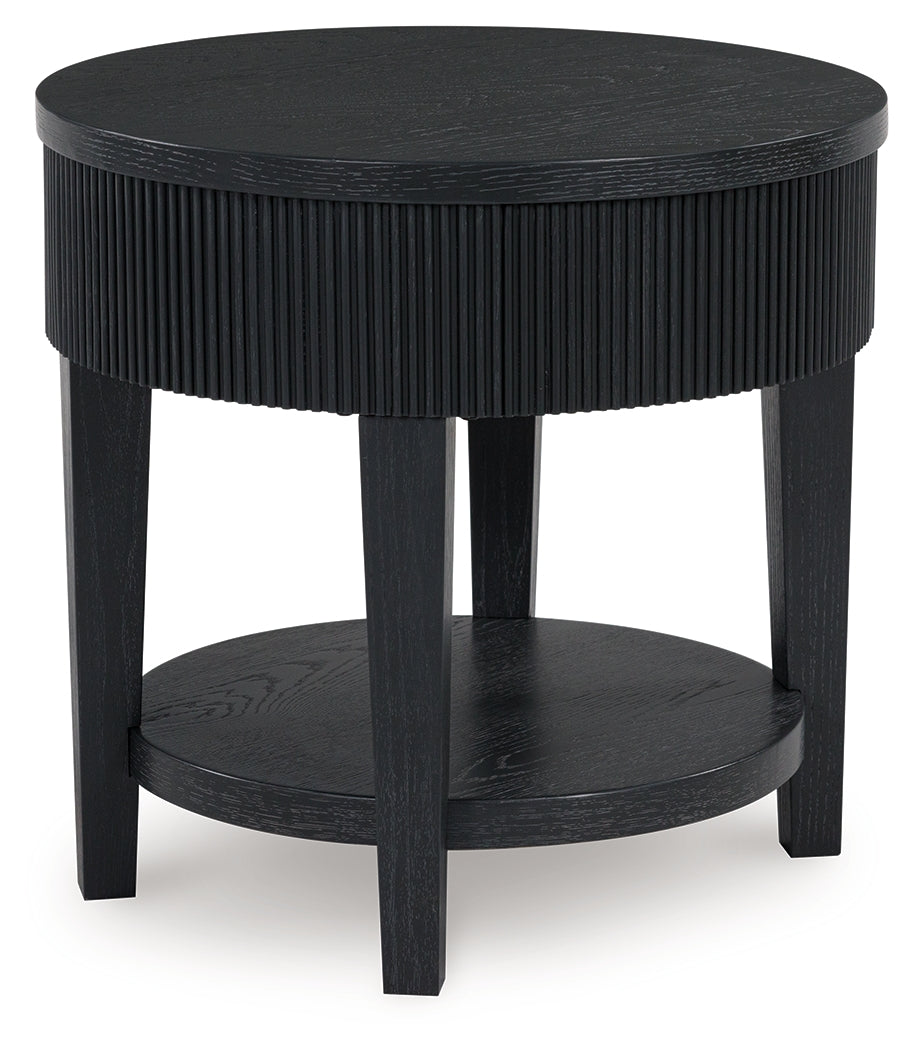 Marstream Black End Table from Ashley Furniture - Luna Furniture