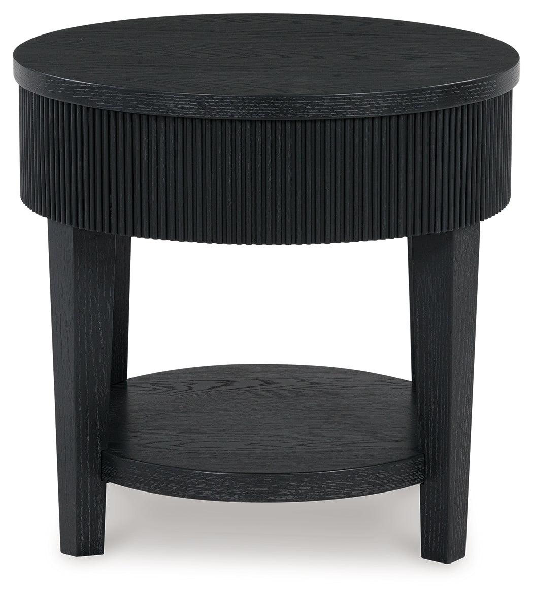 Marstream Black End Table from Ashley Furniture - Luna Furniture