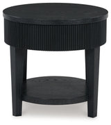 Marstream Black End Table from Ashley Furniture - Luna Furniture