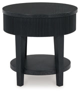 Marstream Black End Table from Ashley Furniture - Luna Furniture