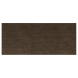 Matisse Brown Rectangular Dining Table with 18" Removable Extension Leaf from Coaster - Luna Furniture