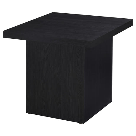 Max Black 2-Piece Rectangular Coffee and End Table Set from Coaster - Luna Furniture