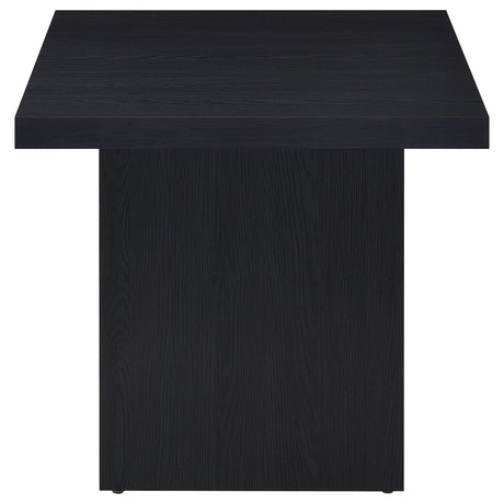 Max Black 2-Piece Rectangular Coffee and End Table Set from Coaster - Luna Furniture