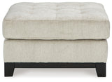 Maxon Place Chair and Ottoman in Stone from Ashley - Luna Furniture