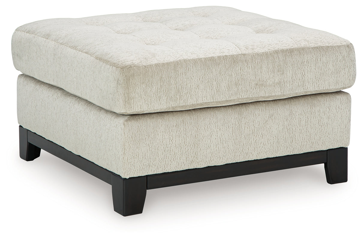 Maxon Place Chair and Ottoman in Stone from Ashley - Luna Furniture
