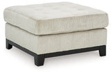 Maxon Place Chair and Ottoman in Stone from Ashley - Luna Furniture
