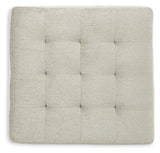 Maxon Place Chair and Ottoman in Stone from Ashley - Luna Furniture