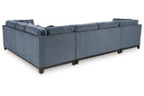 Maxon Place Navy 3-Piece Sectional with Chaise from Ashley - Luna Furniture
