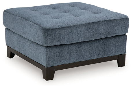 Maxon Place Navy Oversized Accent Ottoman from Ashley - Luna Furniture