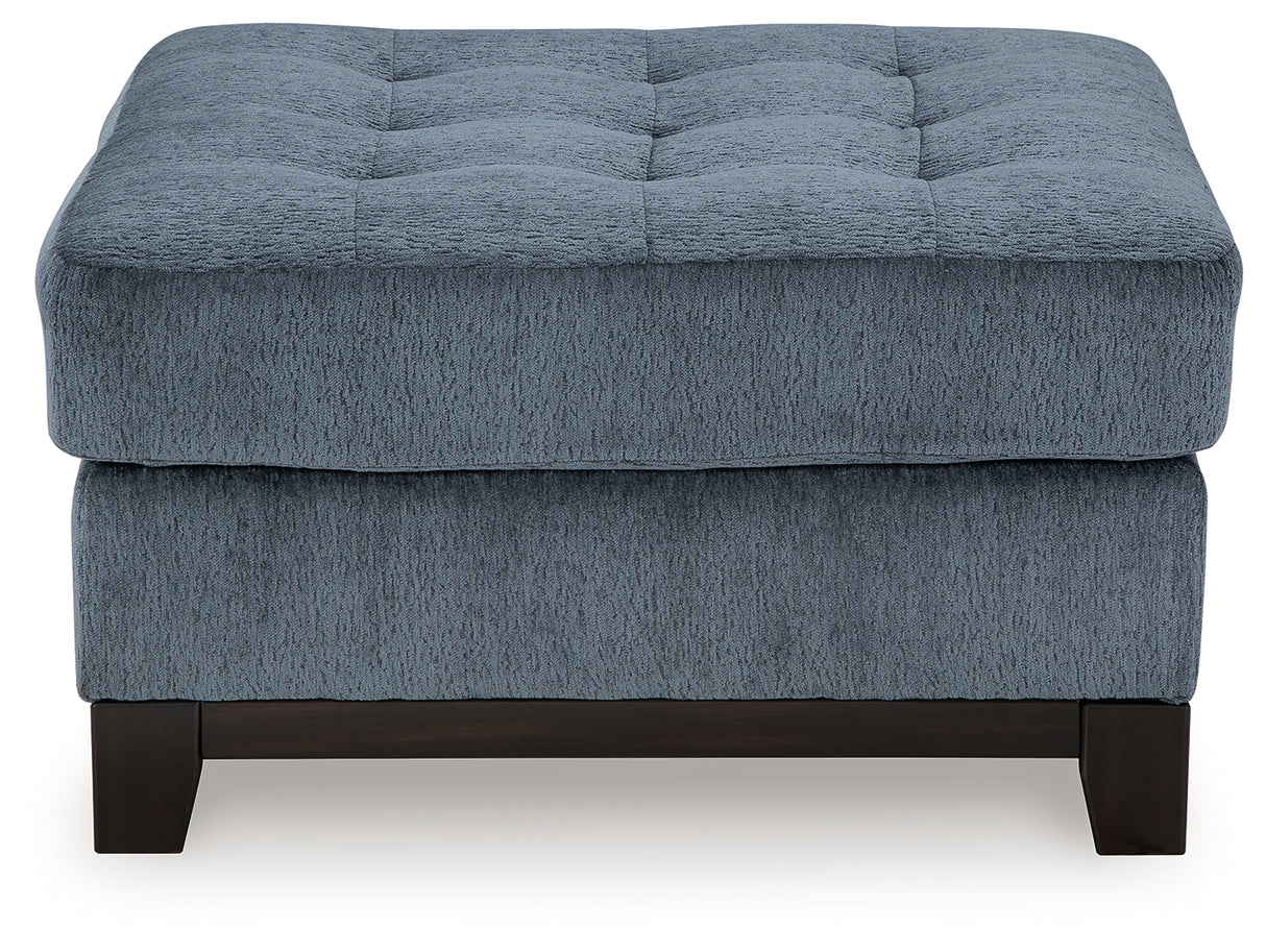 Maxon Place Navy Oversized Accent Ottoman from Ashley - Luna Furniture