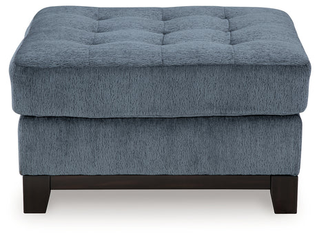 Maxon Place Navy Oversized Accent Ottoman from Ashley - Luna Furniture