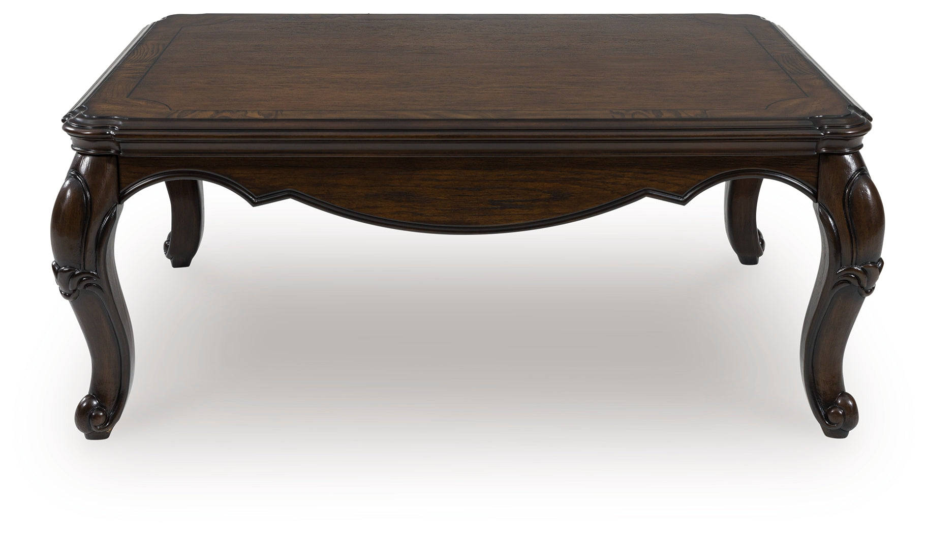 Ashley Maylee Dark Brown Coffee Table – Luna Furniture