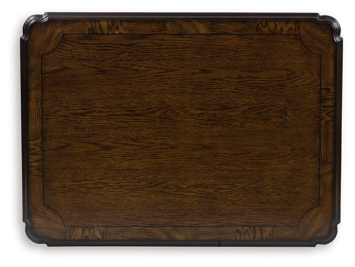 Maylee Dark Brown Coffee Table from Ashley - Luna Furniture