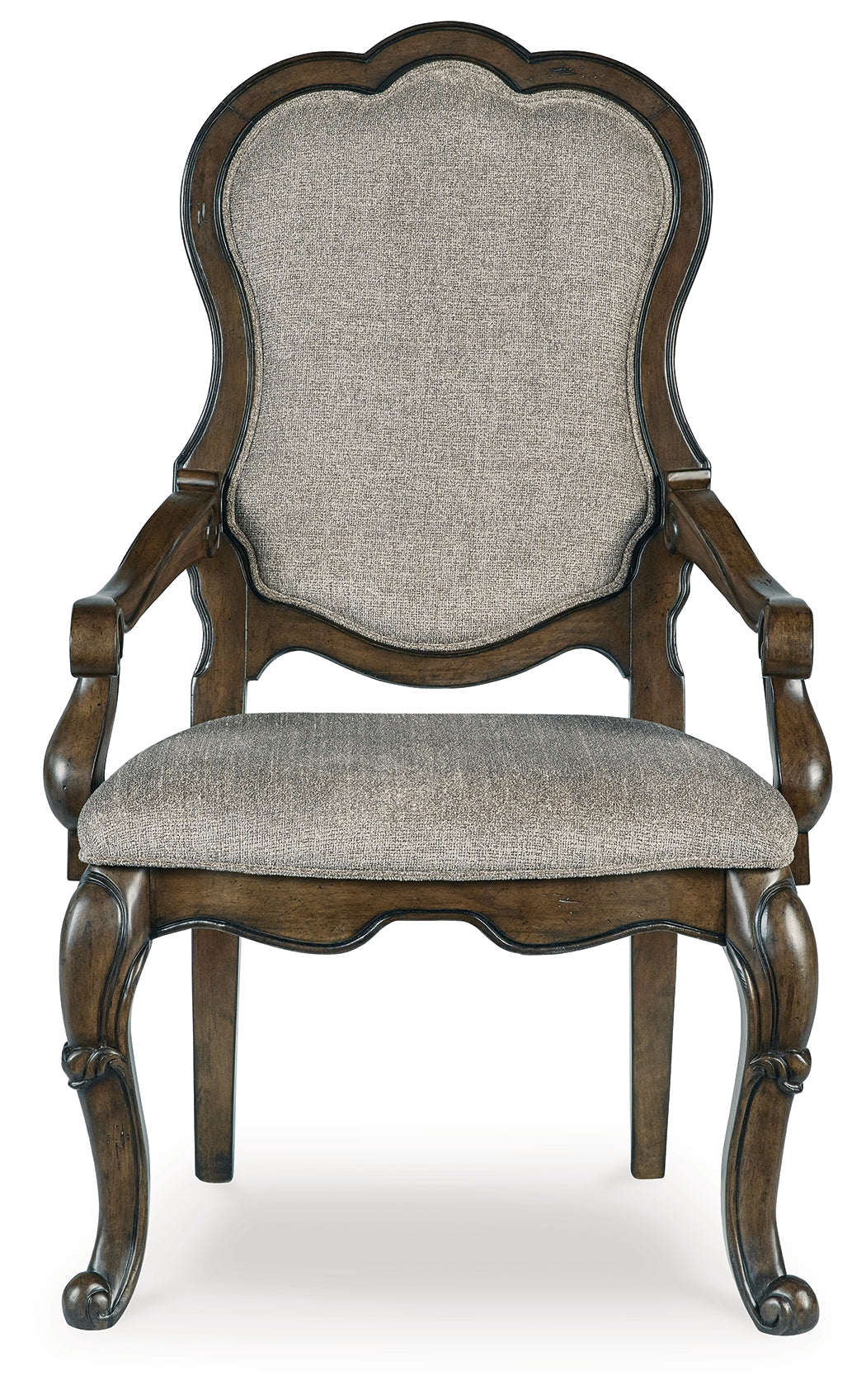 Maylee Dark Brown Dining Table and 4 Chairs from Ashley Furniture - Luna Furniture