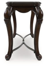 Maylee Dark Brown Sofa Table from Ashley - Luna Furniture