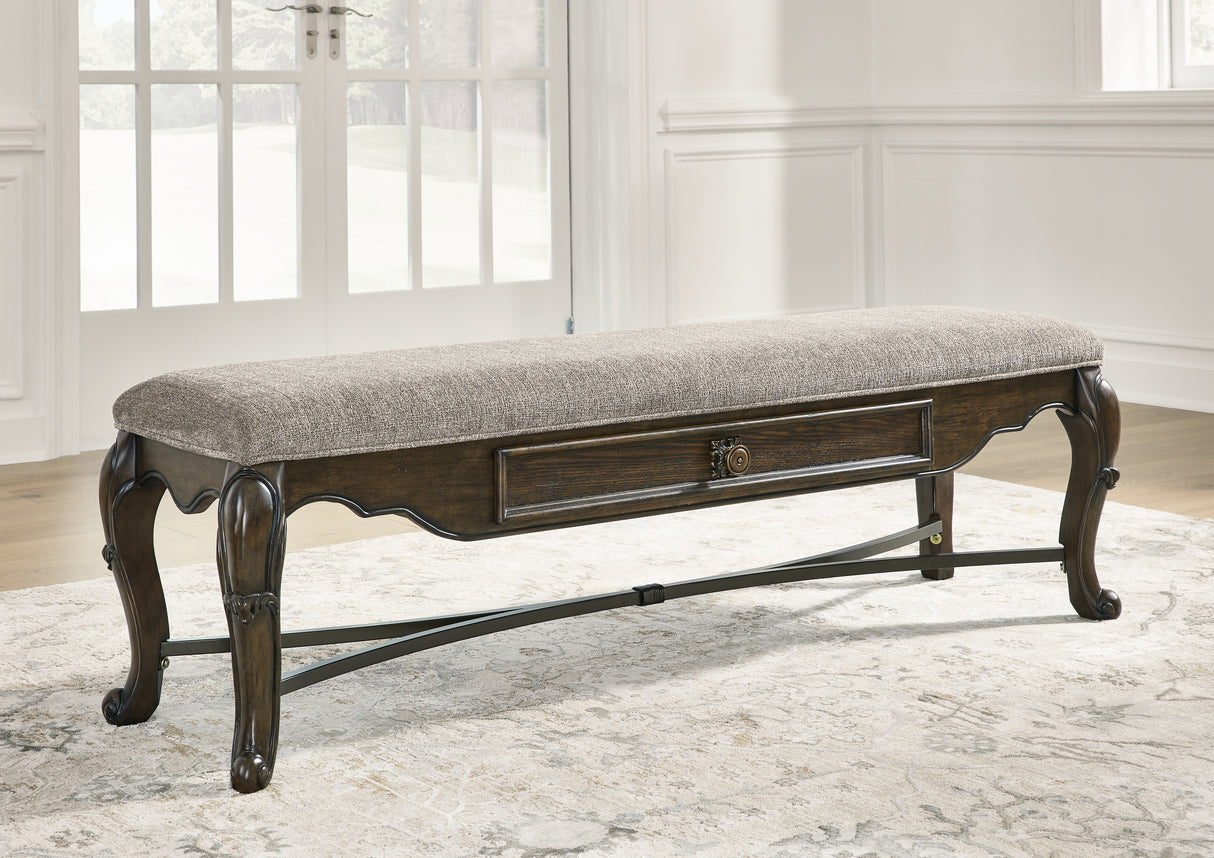 Maylee Dining Table, 2 Chairs and Bench from Ashley Furniture - Luna Furniture