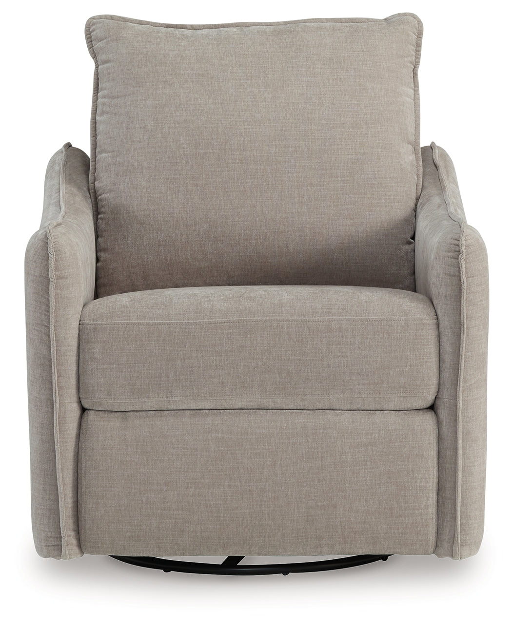 McBurg Taupe Swivel Power Recliner from Ashley - Luna Furniture