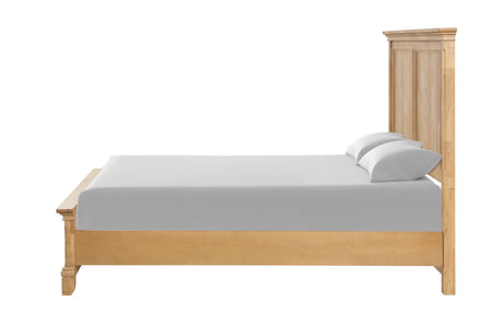 McHenry Natural Oak Queen Bed from Furniture of America - Luna Furniture