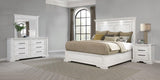McKinney Vintage White 4-Piece California King Bedroom Set from Coaster - Luna Furniture