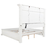McKinney Vintage White 4-Piece Eastern King Bedroom Set from Coaster - Luna Furniture