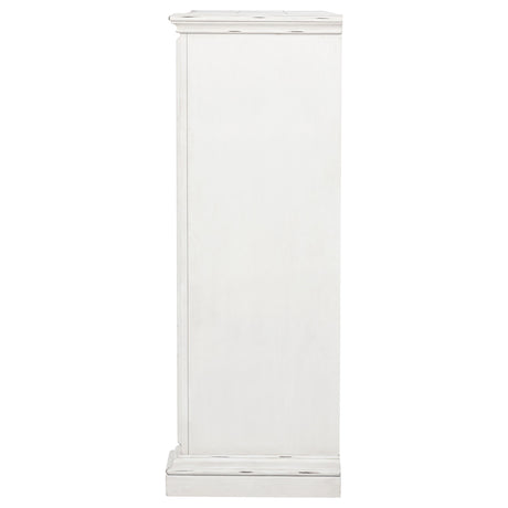 McKinney Vintage White 5-Drawer Bedroom Chest from Coaster - Luna Furniture