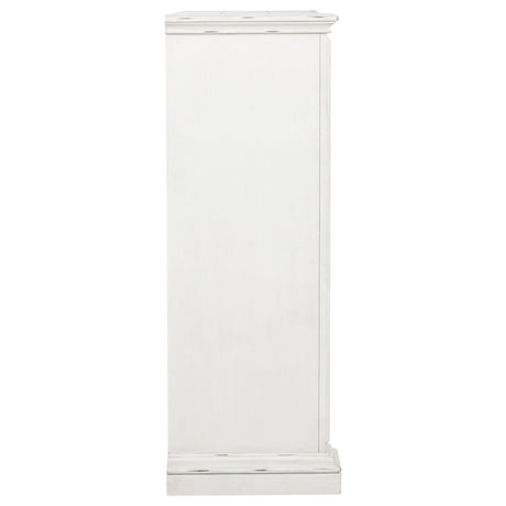 McKinney Vintage White 5-Drawer Bedroom Chest from Coaster - Luna Furniture