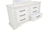 McKinney Vintage White 5-Piece Queen Bedroom Set from Coaster - Luna Furniture