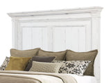 McKinney Vintage White Queen LED Light Panel Bed from Coaster - Luna Furniture