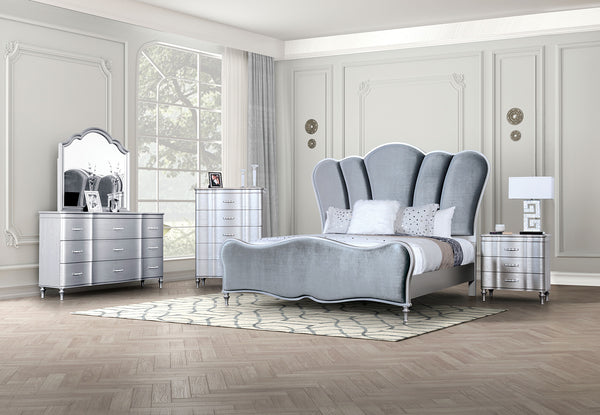 Melodi Parc Silver King Bed