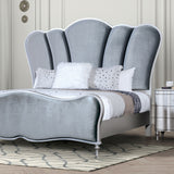 Melodi Parc Silver Queen Bed from Furniture of America - Luna Furniture