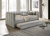 Melody Light Gray Daybed from Crown Mark - Luna Furniture