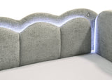 Melody Light Gray Daybed from Crown Mark - Luna Furniture