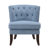 Melrose Blue Accent Chair from Homelegance - Luna Furniture
