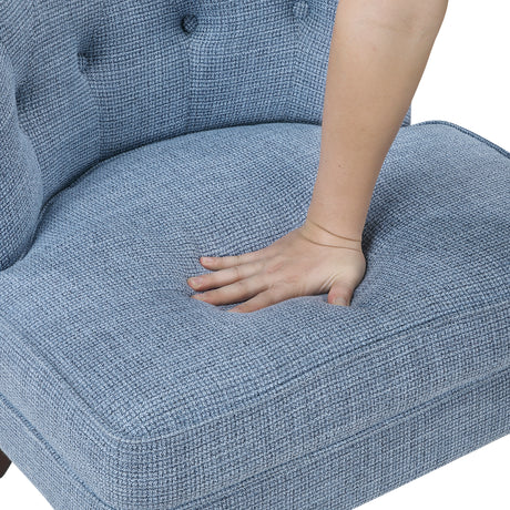 Melrose Blue Accent Chair from Homelegance - Luna Furniture