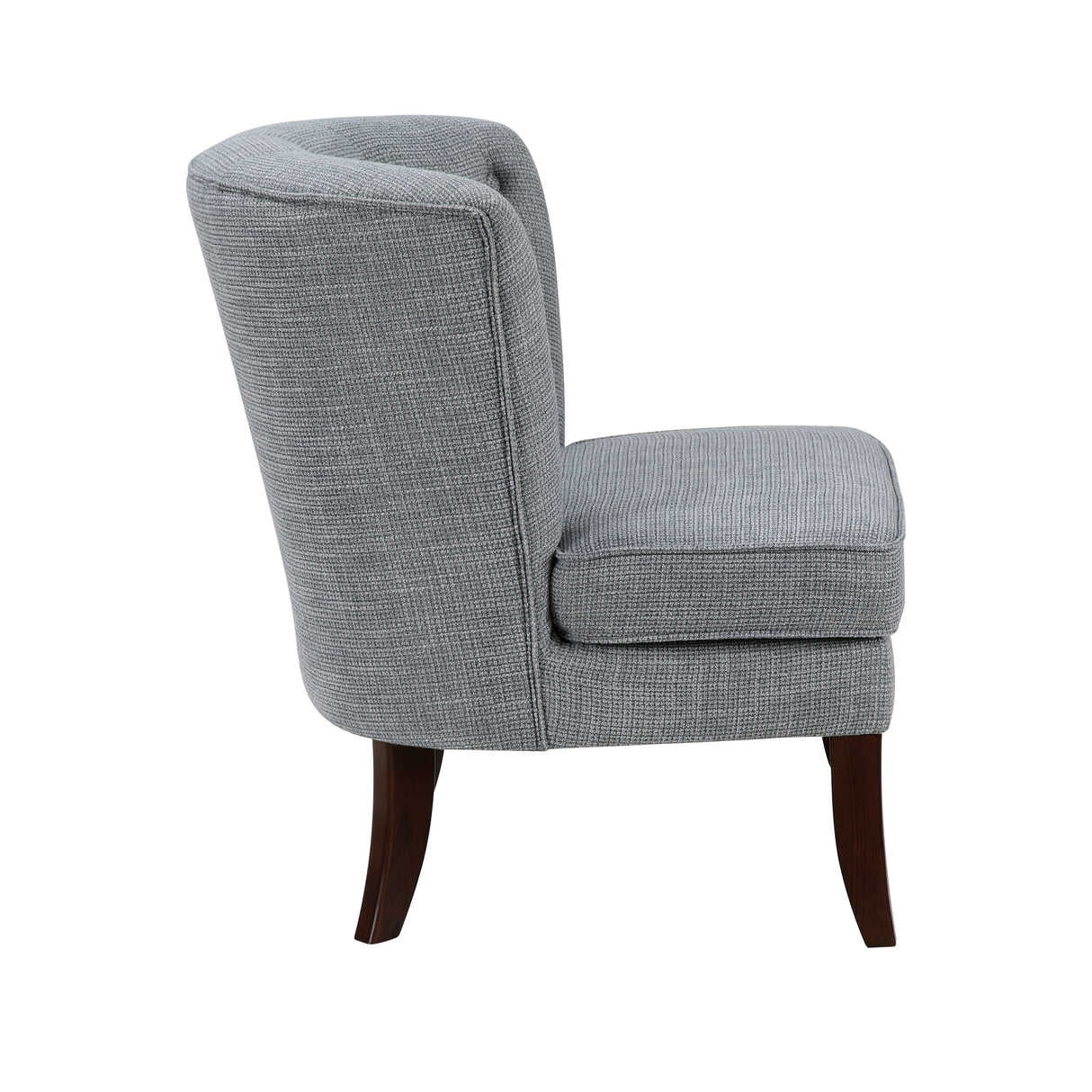 Melrose Dark Gray Accent Chair from Homelegance - Luna Furniture