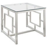 Merced Nickel 3-Piece Rectangular Coffee and End Table Set from Coaster - Luna Furniture