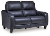 Mercomatic Ocean Power Reclining Loveseat from Ashley - Luna Furniture