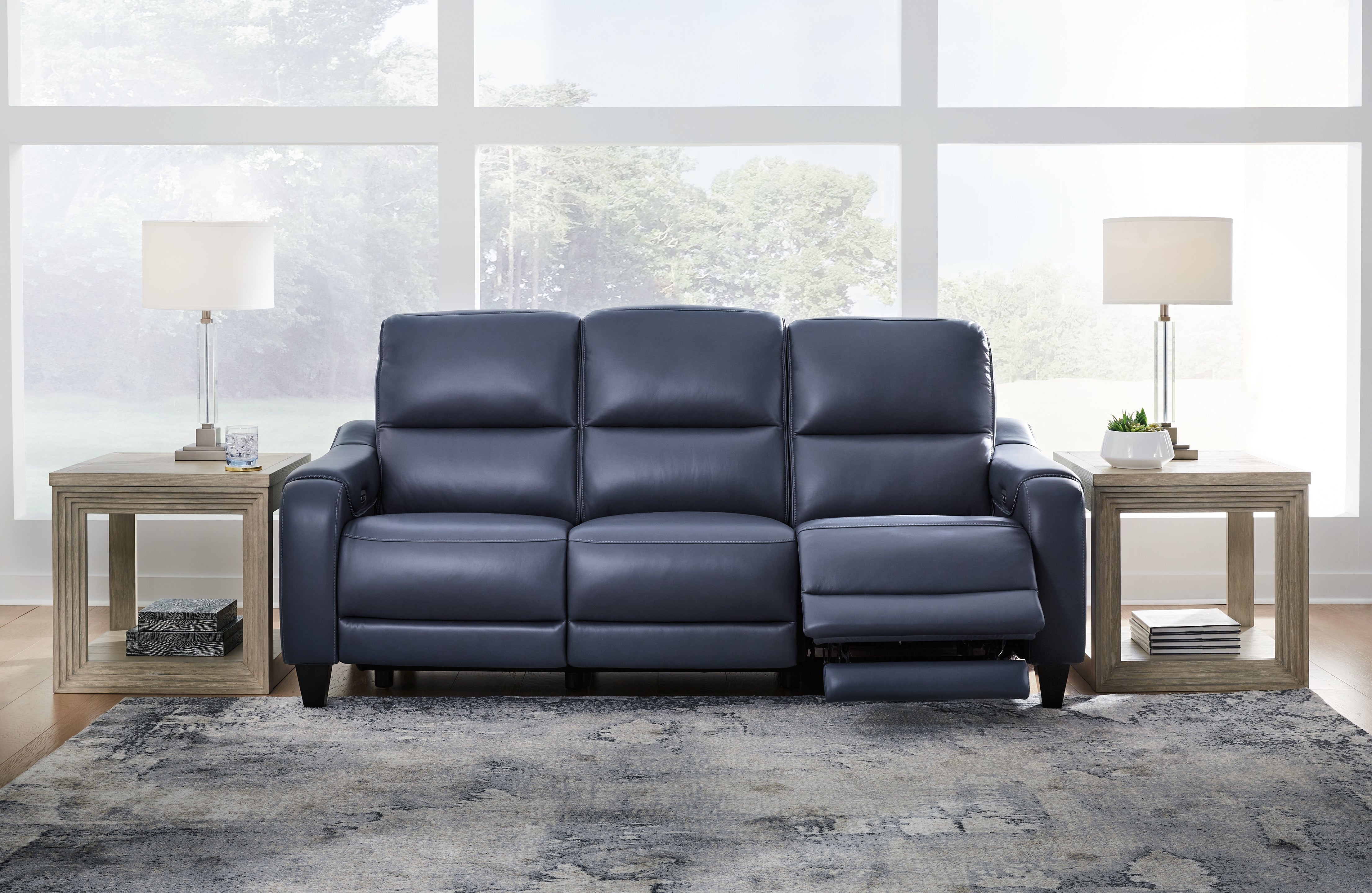 ムニィ Mercomatic Ocean Power Reclining Sofa - Luna Furniture