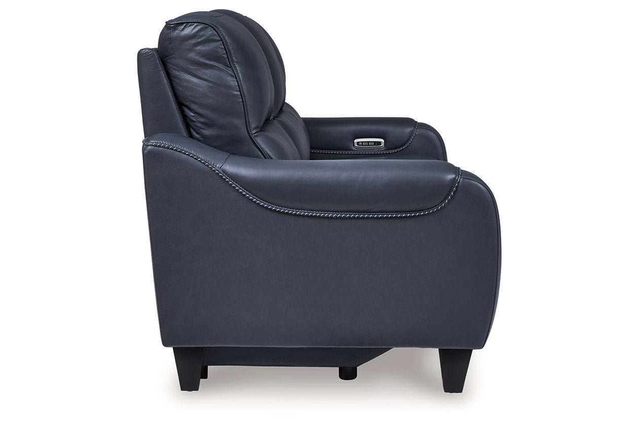 Ashley Mercomatic Power Reclining Sofa and Loveseat U75311U1