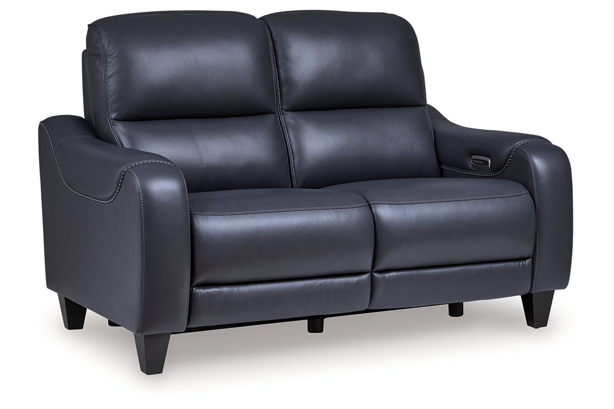 Ashley Mercomatic Power Reclining Sofa and Loveseat U75311U1