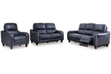 Mercomatic Power Reclining Sofa, Loveseat and Recliner from Ashley - Luna Furniture